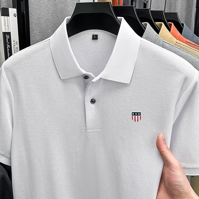 Summer Clothing Options - قميص بولو رجالي جديد بأكمام قصيرة