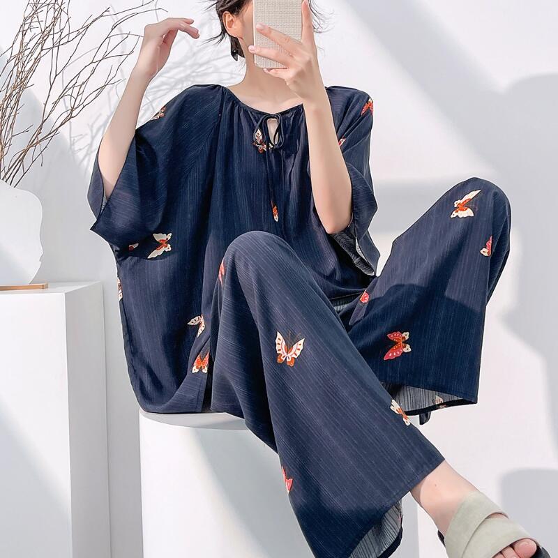 Summer Clothes Fashion - طقم ملابس نوم نسائي جديد لربيع