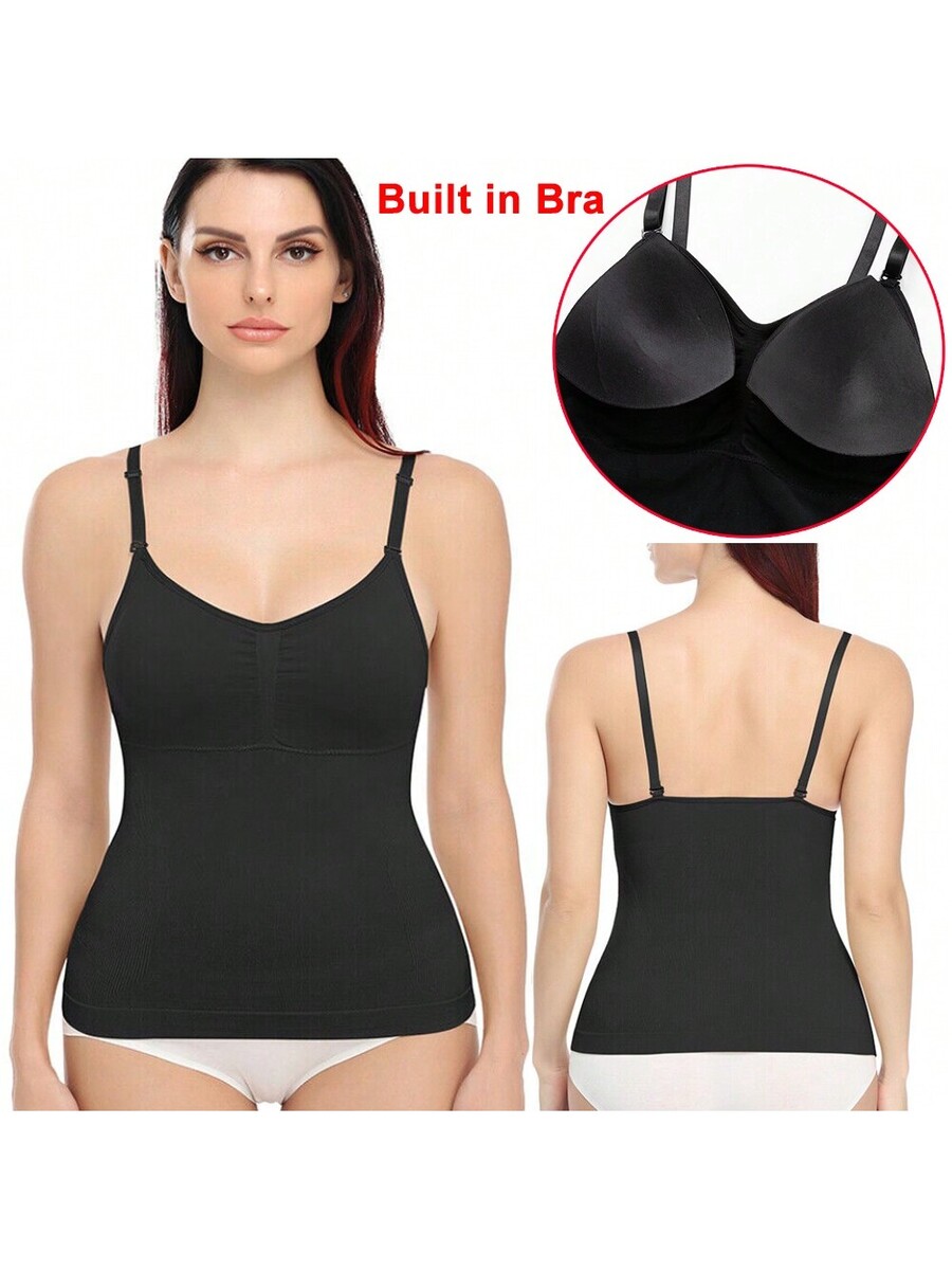 Tank Top Breathable - قميص داخلي نسائي مبطن مع حمالة