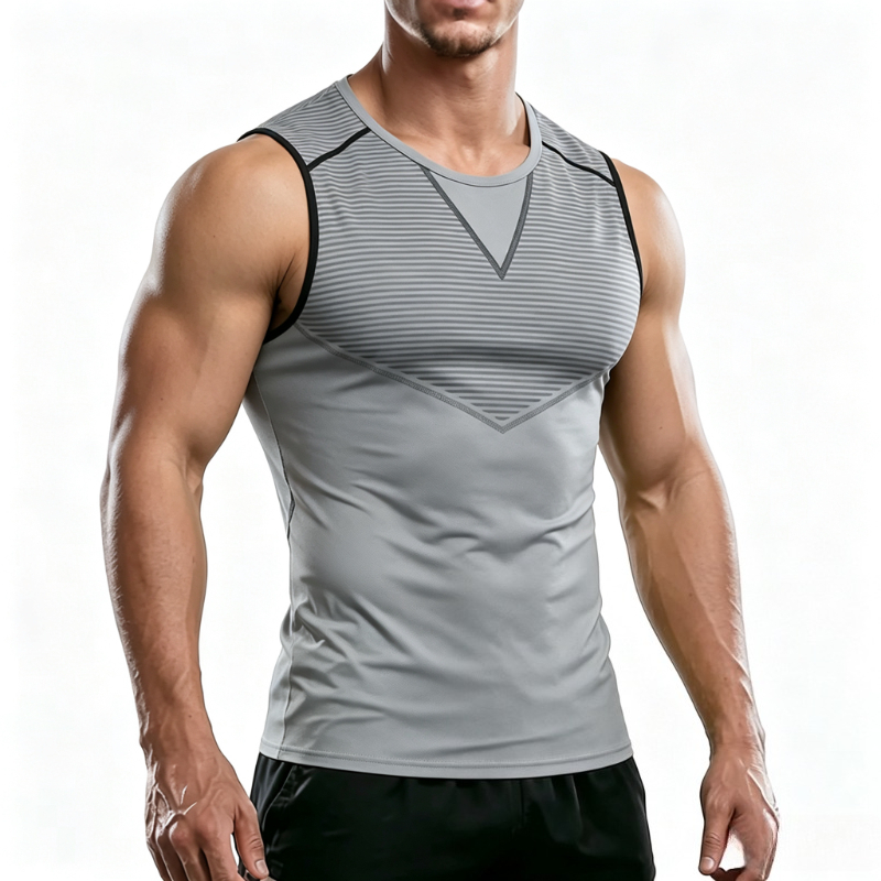 Tank Top Breathable - قمصان تدريب شاملة بدون أكمام للرجال،