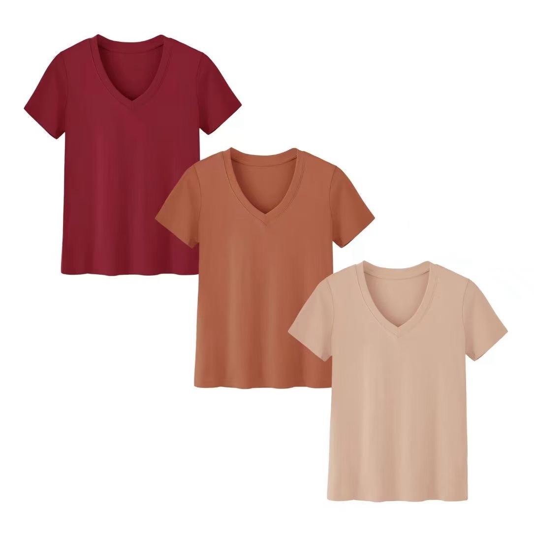 Summer Clothing Amazon - مجموعة تي شيرت نسائية صيفية جديدة