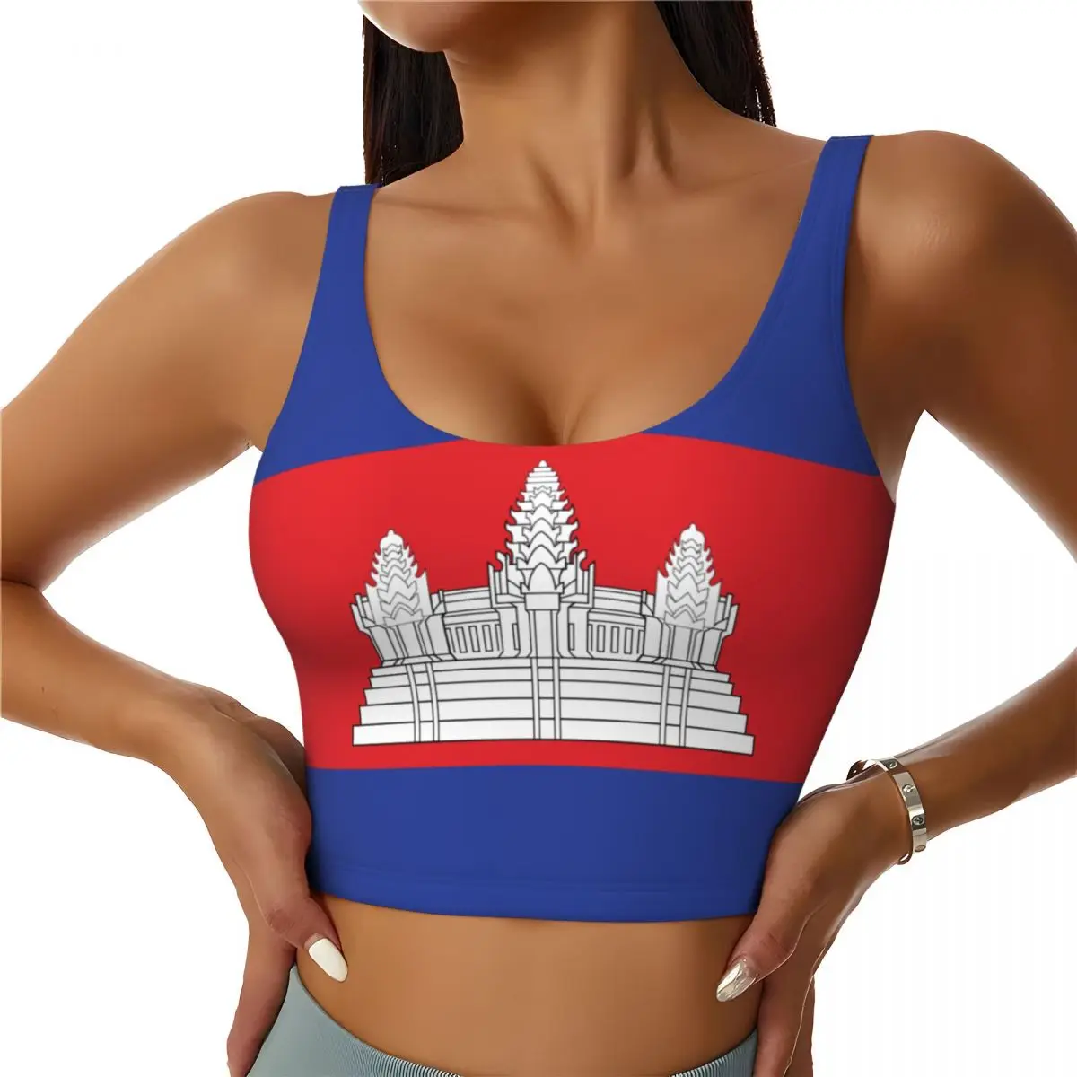 Tank Top Breathable - سترة اليوغا المرأة رياضة المحاصيل القمم