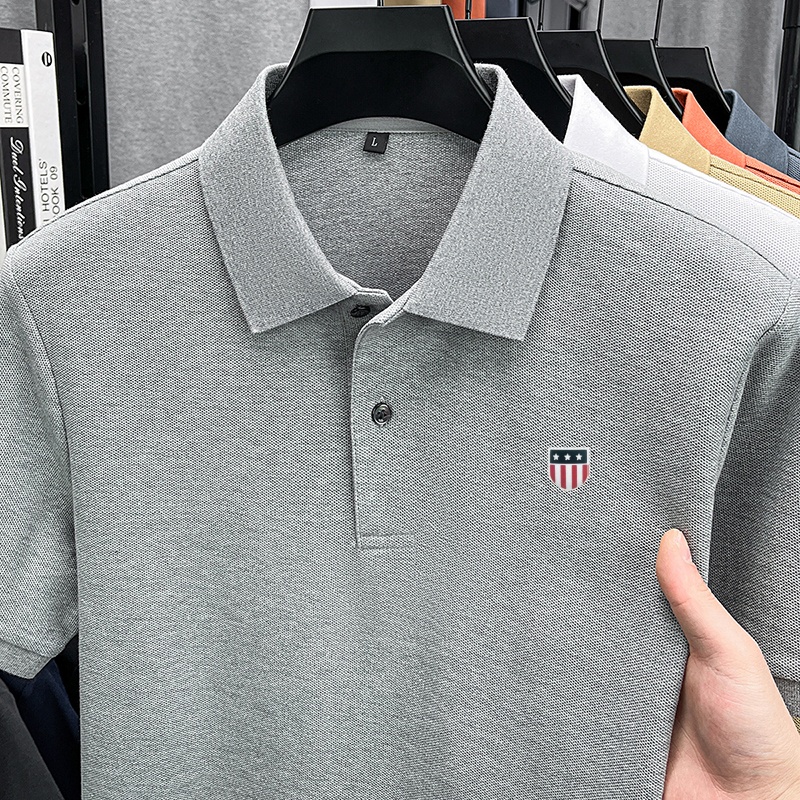 قميص بولو رجالي جديد بأكمام قص - مراجعة Summer Clothing Options وسعره