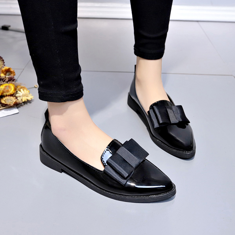 أحذية مسطحة سوداء/حمراء داكنة  - مراجعة Summer Clothing Elegant وسعره