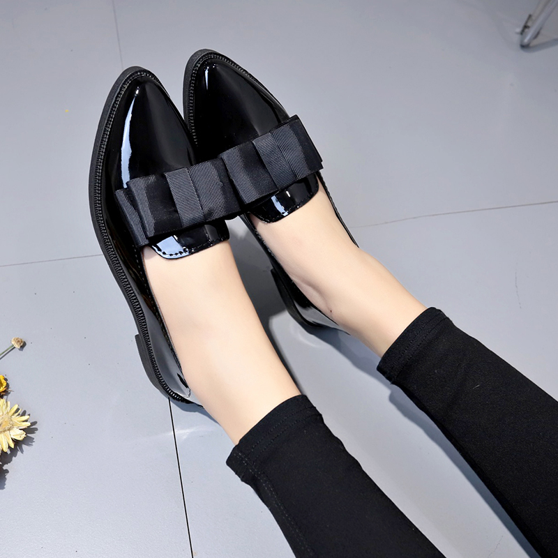 أحذية مسطحة سوداء/حمراء داكنة  - مراجعة Summer Clothing Elegant وسعره