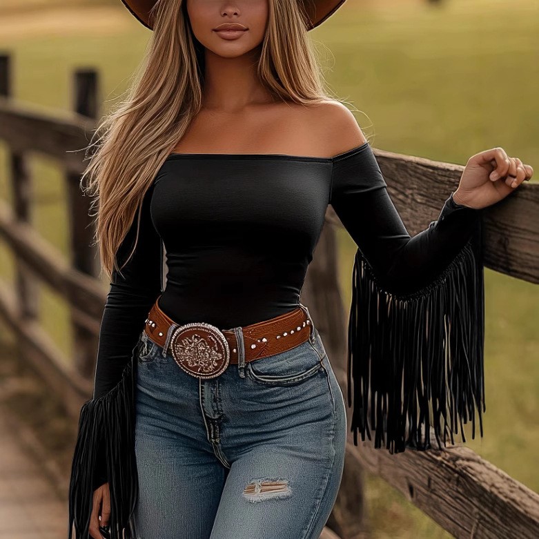 ملابس نسائية: بلوزة بأكمام طوي - مراجعة Summer Clothes Fashion وسعره