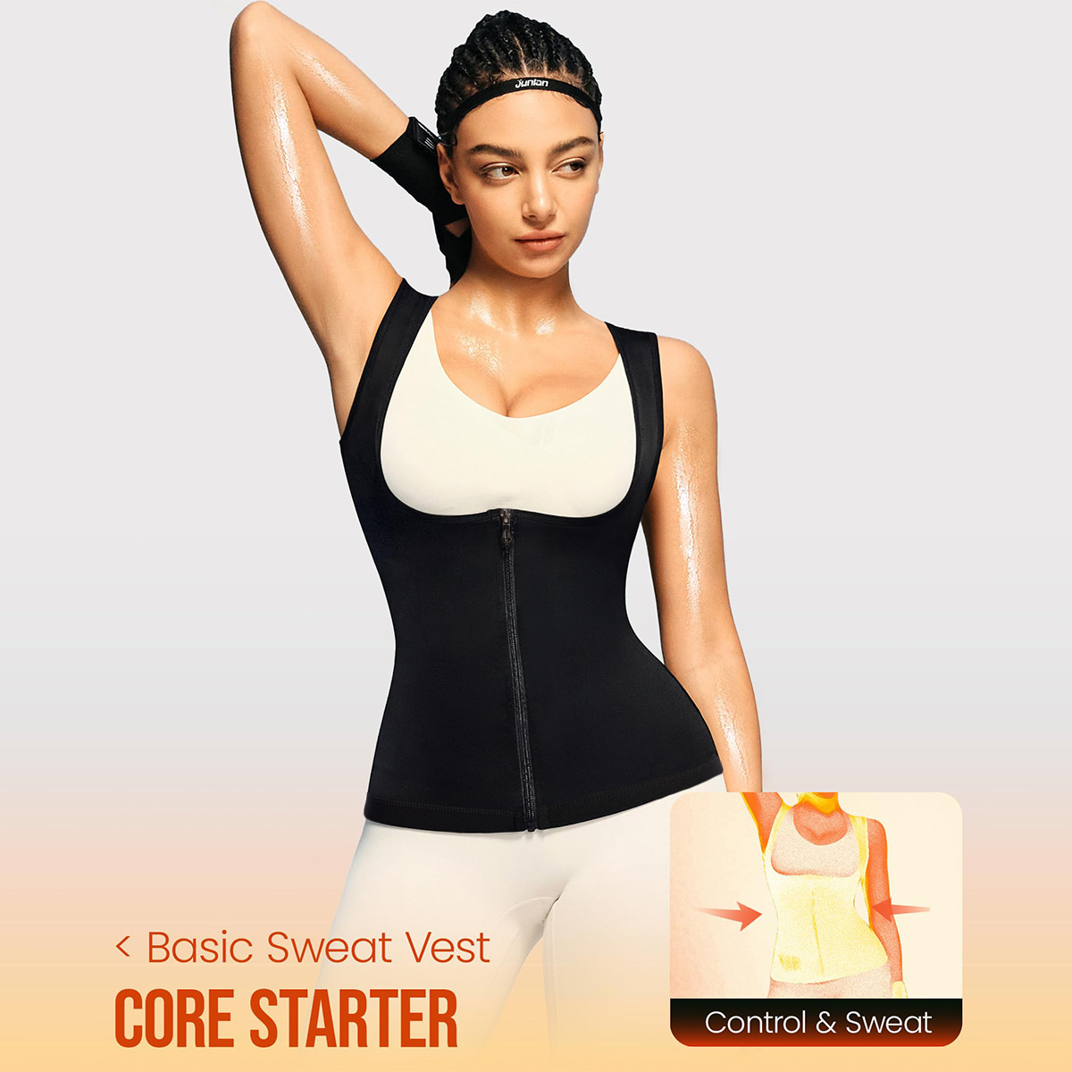 1 قطعة سترة نسائية للتعرق لإنق - مراجعة Tank Top Breathable وسعره