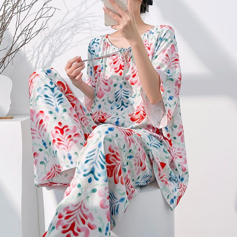 طقم ملابس نوم نسائي جديد لربيع - مراجعة Summer Clothes Fashion وسعره