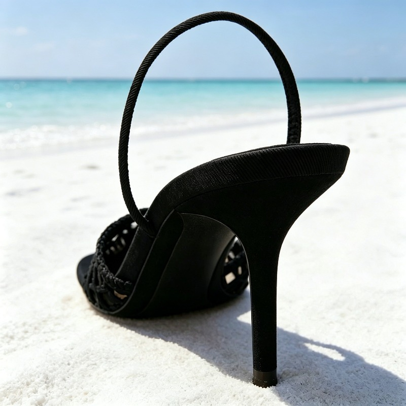أحذية نسائية أنيقة بكعب عالٍ ب - مراجعة Summer Clothing Items وسعره