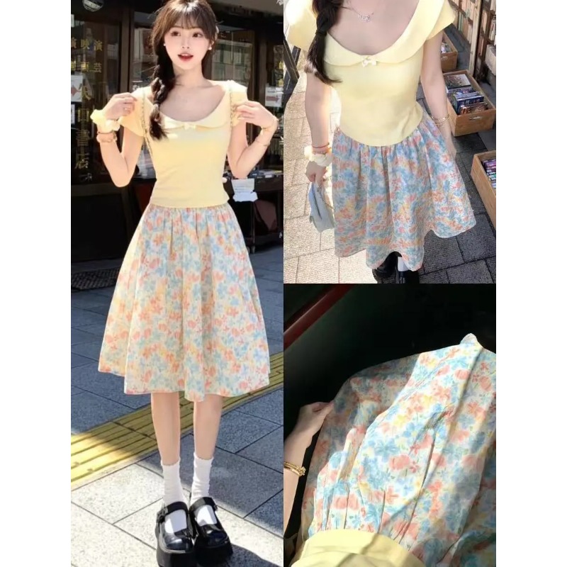 طقم نسائي ياباني كوري جديد 202 - مراجعة Japan Summer Clothing Women وسعره