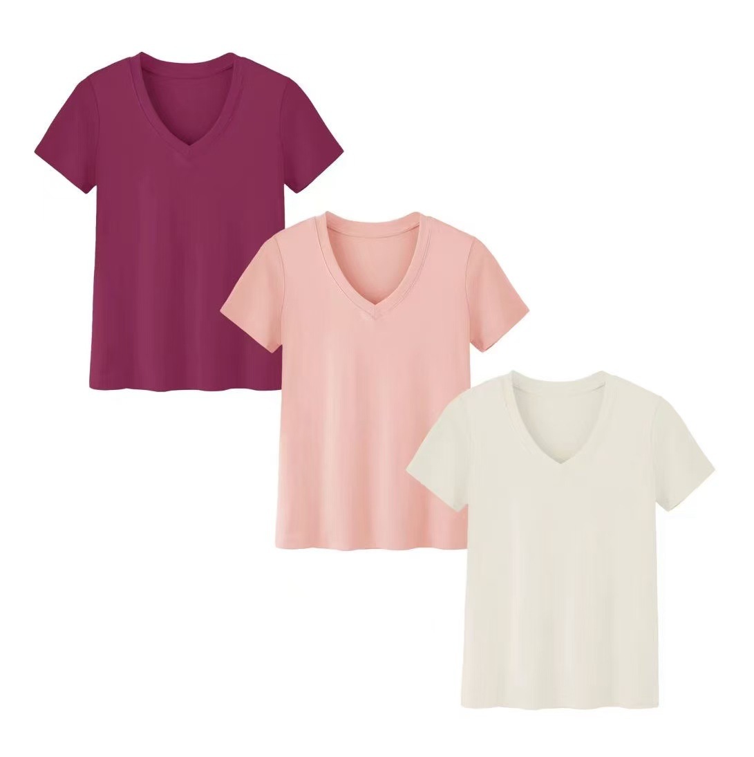 مجموعة تي شيرت نسائية صيفية جد - مراجعة Summer Clothing Amazon وسعره