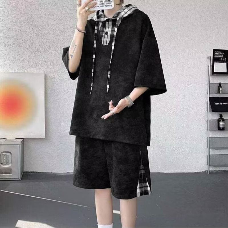 طقم رياضي رجالي مقاس كبير من M - مراجعة Summer Clothing Plus Size وسعره