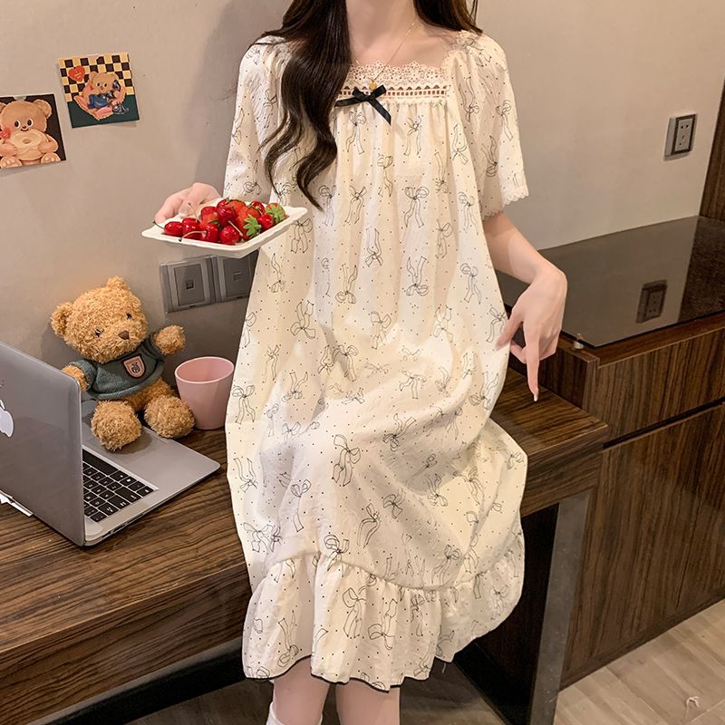 قميص نوم صيفي بمقاسات كبيرة عل - مراجعة Summer Clothing Plus Size وسعره