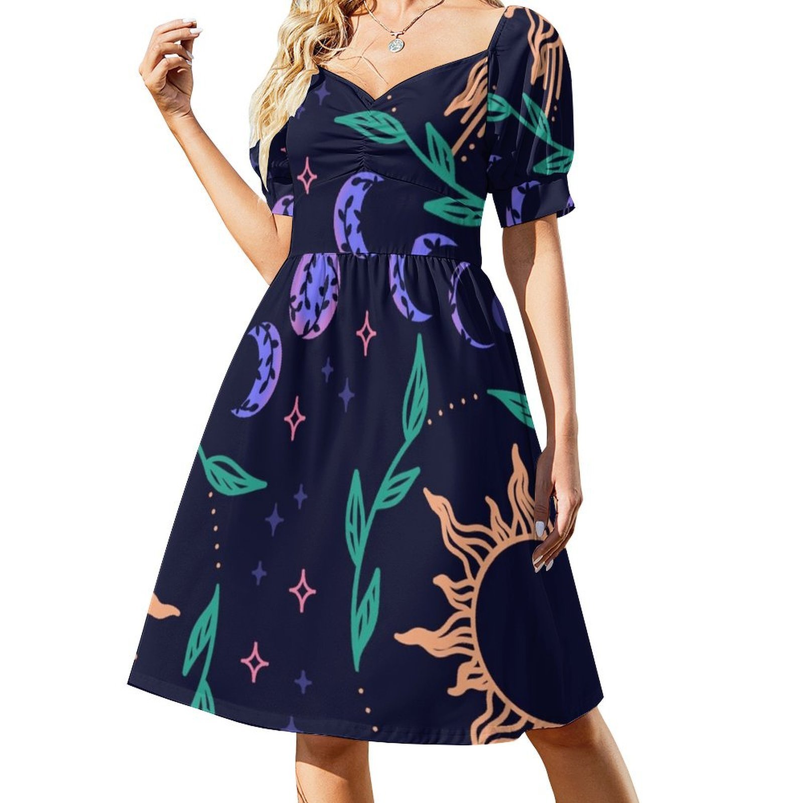 مراحل القمر سلسة نجوم الشمس وأ - مراجعة Summer Clothing Patterns وسعره
