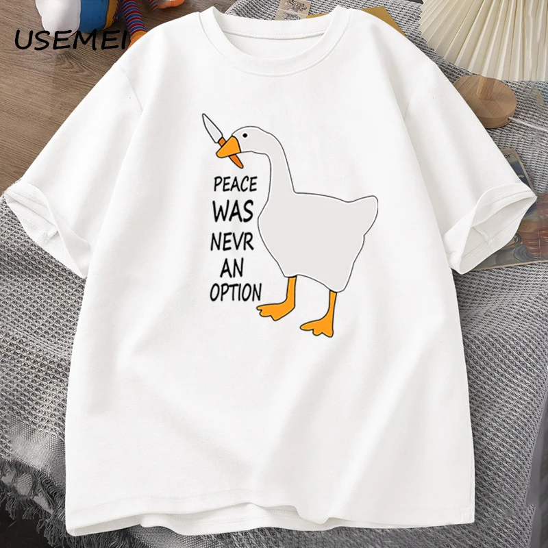 تي شيرت Goose Peace Was Never  - مراجعة Summer Clothing Options وسعره