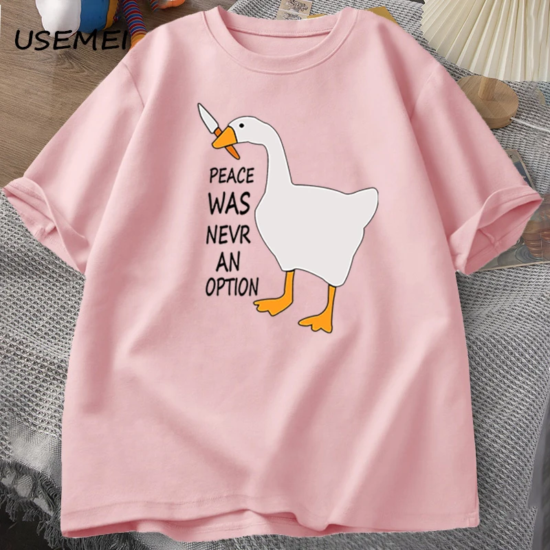 تي شيرت Goose Peace Was Never  - مراجعة Summer Clothing Options وسعره