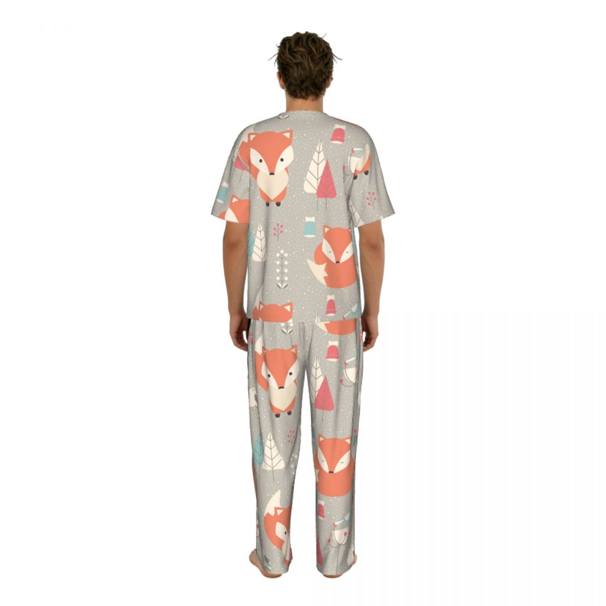 طقم بيجامة رجالي بأكمام قصيرة  - مراجعة Summer Clothing Patterns وسعره