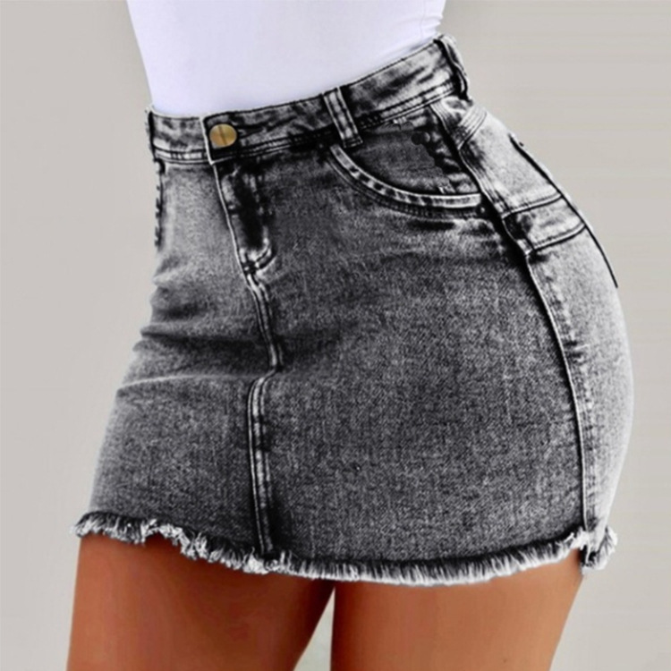 جديد عالية الخصر الخام الحواف  - مراجعة Summer Clothing Options وسعره