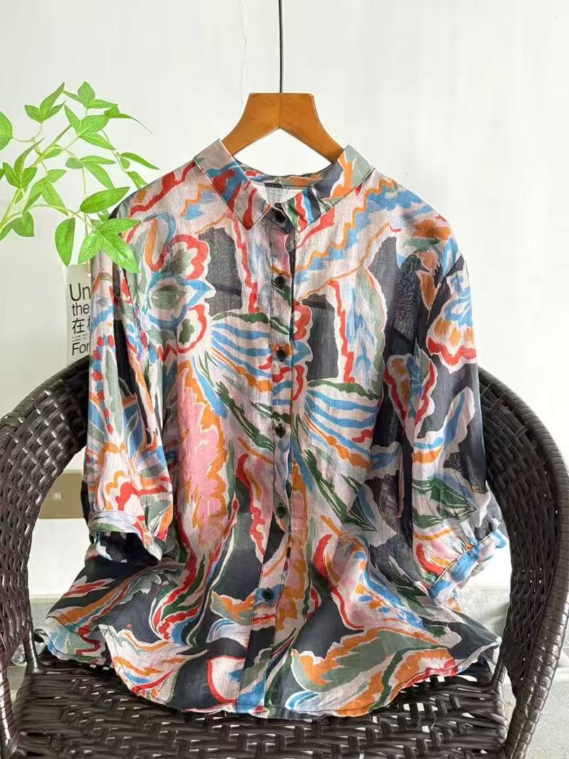 قميص نسائي من الرامي النقي لعا - مراجعة Japan Summer Clothing Women وسعره