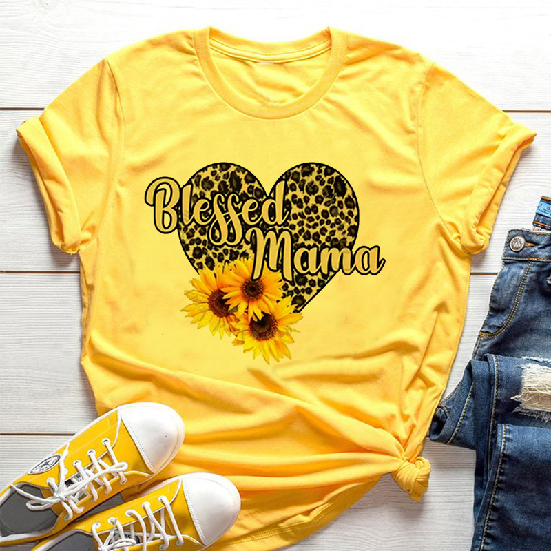 تي شيرت نسائي أصفر بنمط زهرة ا - مراجعة Yellow Summer Clothing وسعره
