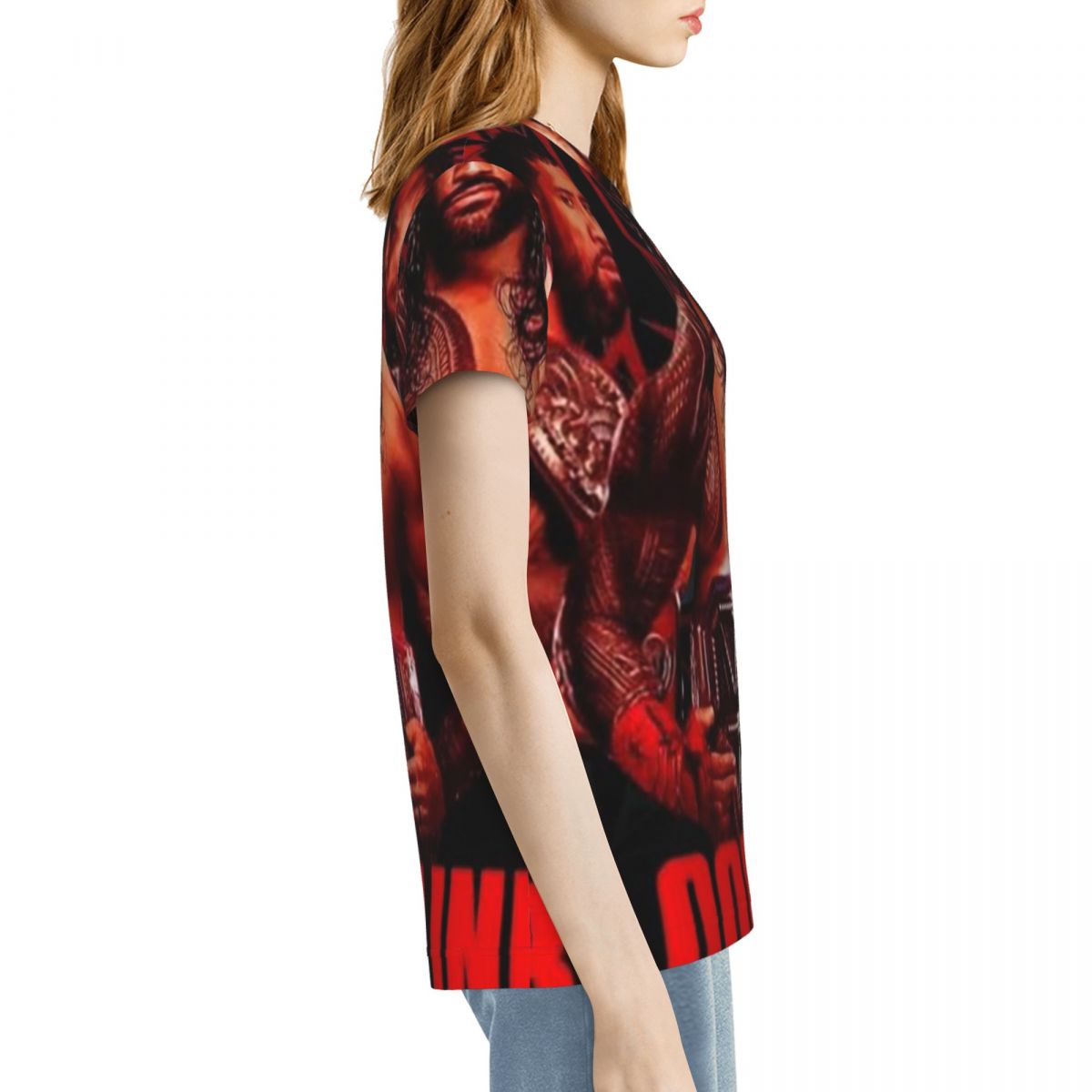 تي شيرت نسائي قطني بأكمام قصير - مراجعة Summer Reign Clothing وسعره
